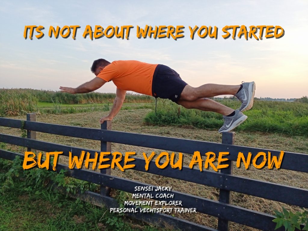It's not about where you started, but where you are now, In het verleden behaalde resultaten zijn geen garantie voor de toekomst