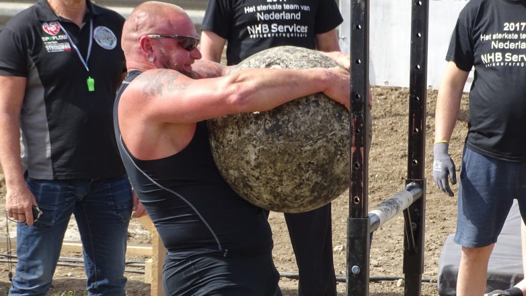 Rene Verbrugh, Atlas stones, stones of strength, Sterkste Team van Nederland, 4 juni 2017, Lopik