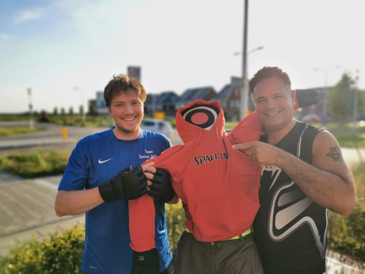 Grappling dummy & punching face target dummies Dutch Unlimited