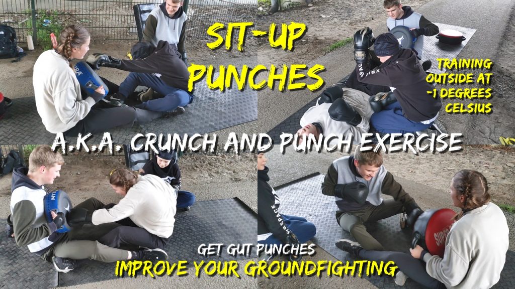 Sit-up punches, crunch and punch, get gut punches, belly strikes, punched in the stomach, resilience