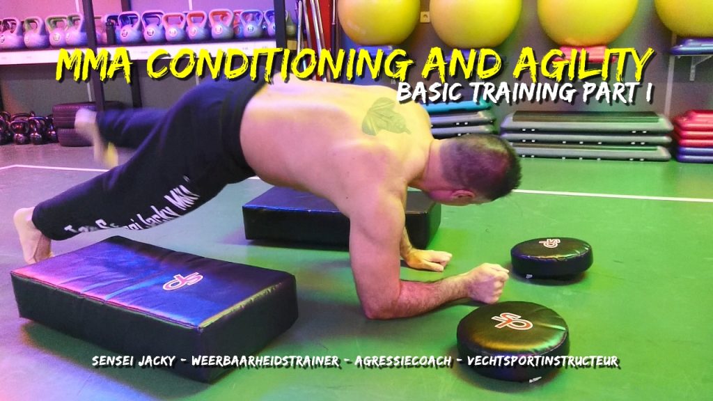 Basic mma conditioning and agility training - part 1 - Jacky, 50+, ground and pound, endurance, hiit