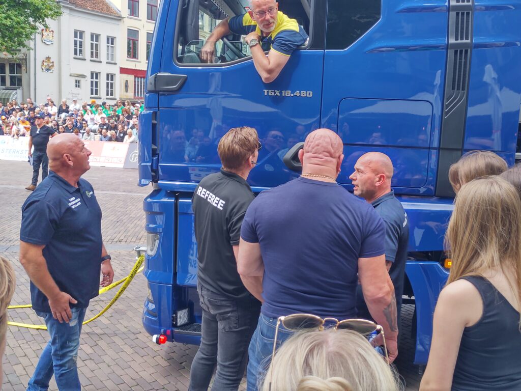 Marcel Mostert, sterkste man van nederland, zondag, 7 juli, 2024, finale, Brinkplein, Deventer