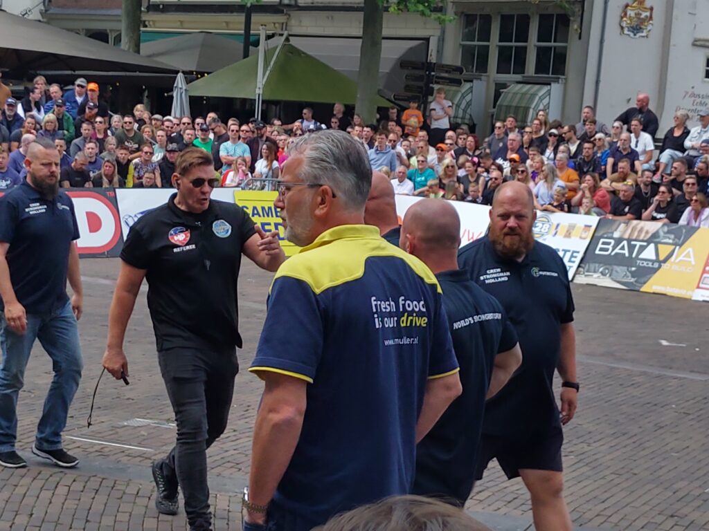 Marcel Mostert, sterkste man van nederland, zondag, 7 juli, 2024, finale, Brinkplein, Deventer