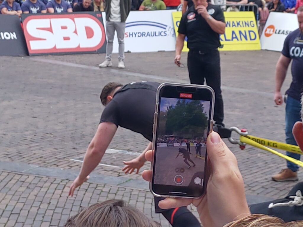 Max Gelder, sterkste man van nederland, zondag, 7 juli, 2024, finale, Brinkplein, Deventer